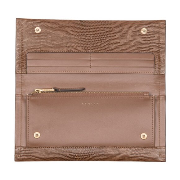 RADLEY LONDON Leather Oak Street Faux Lizard Large Flapover Wallet - Picture 3 of 3